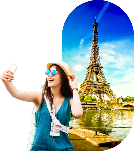 Stars at Eiffel Tower